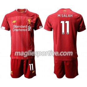 Completo Calcio Liverpool M.SALAH 11 Bambino Divisa Prima 2019/2020